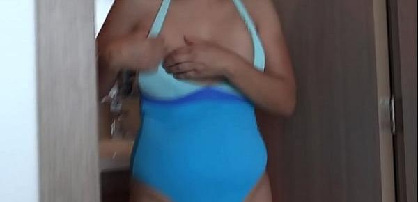  58 year old latin mom on beach show masturbation orgasms cumshots hairy pussy fucked